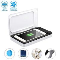 NOENNULL UV Sanitizer,USB Smart Phone Sterilizer , Portable UV Sterilizer with Aromatherapy and Charging Function