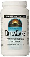 Source Naturals DuraCarb Powder, Branched- and Long-Chain Complex Carbohydrate for Quick Energy,32 Ounces