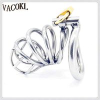 QJFZC-Chástí-ty Vírgǐnǐ-ty Dêvice Cǒck Câge Hypoallergenic Ergonomic Design Màle Chástity Dèvice Suitǎblè for Mǎles-Stainless Steel (Size : 40mm)