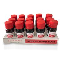 Herbal Detox Cleansing Supreme Shots-Ayurveda Super Colon Body Cleanse-4000 Mg Highest Potency-Better Bitters,Best Digestion Formula,Appetite,Blood Sugar,Weight Loss-Natural Organic Intestinal Cleanse