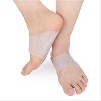 Gel Arch Support Soft Gel Sleeves for Flat Foot Plantar Fasciitis Support Pain Relief