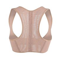 The Back Correction of The Adult Invisible Children with The Spine Correction of The kyphosis in The Rear of Women Adults Posture Corrector Back and Shoulder Support (S, Light Gray)