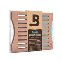 Boveda for Cigars | Wood Boveda Side-by-Side Holder for Humidors | Holds Two (2) Large Boveda (Sold Separately) | Includes Magnetic and Velcro Mounting Kits
