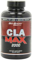 Biosport USA Cla Max 2000 Weight Loss Capsules, 180 Count