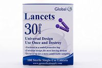 Easy Glide 30g Lancets (100ct)