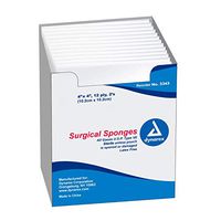 Dynarex Gauze Pad Sterile 1's, 4x4 12 Ply - 12/100 (1200/Cs)