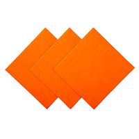 Royal Orange Beverage Napkins, Case of 1,000