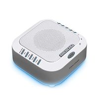 Topfire White Noise Machine Portable Digital USB Noise-Cancelling Premium Rechargeable Sleep Machines for Baby, Infants, Kids, Adults& for Home, Office with Natural Wind, Ocean Sound Effects