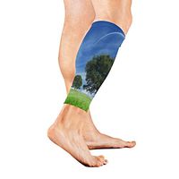Leg Sleeve Grass Scenery Calf Sleeves 1 Pair for Men/Women Running/Cycling/Maternity/Travel/Ourdoor Activities