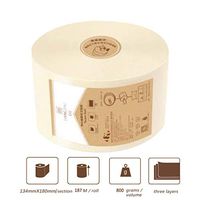 Toilet Paper - Silky & Smooth Soft Professional Series Premium 3-Ply Toilet Paper, Home Kitchen Toilet Tissue Napkin, Soft, Strong and Highly Absorbent Hand Towels for Daily Use, 1/2 Rolls (B: 2 Roll)