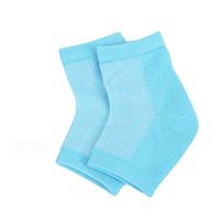 Moisturizing Socks Lotion Gel for Dry Cracked Heels,Soft Ventilate Gel Heel Socks Open Toe Socks for Dry Hard Cracked Skin Moisturizing Day Night Care Skin, 1 Pairs