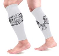 LEVEIS Animal Black and White Line Frog Arm Sleeves UV Protection for Men Women Sunblock Protective Gloves Running Golf Cycling Driving Long Arm Cover 1 Pair