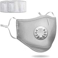 hemker Unisex Anti-smog Activated Carbon Cycling Sunscreen Safety Face Shields Dresses