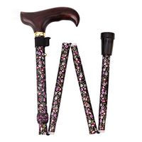 Crutches Collapsible Old Man Walking Stick Non-Slip Cane Walker 4 Paragraph Portable Walking Stick Retractable Cane (Color : A, Size : 27cm)