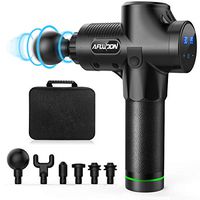 Massage Gun Deep Tissue Percussion Muscle Massager for Pain Relief, 30 Speed Levels, Handheld Electric Body Massager, Sports Drill Portable Super Quiet Brushless Motor