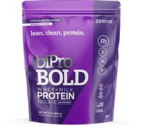 BiPro Bold Whey Protein Powder Isolate + Milk Protein Isolate, Chocolate Milkshake, 2 Pound