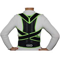 Back Brace Posture Corrector - Support for Back Neck Shoulder Upper Back Pain Relief Perfect Product for Cervical Spine Fully Adjustable (M)