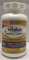 Vitalux Advanced Plus Omgea-3 OCULAR MULTIVITAMIN (No beta-carotene), 135 easy-to-swallow softgel capsules (1)