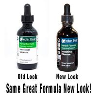 Cedar Bear Intestinal Cleanse a Liquid Herbal Supplement That Moderates The Environment of The Digestive System, Allowing Beneficial Flora to Flourish 2 Fl Oz