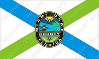 Miami-Dade County Florida Computer Tablet Decal Sticker 3x5 inches