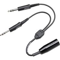 Pilot USA Helicopter Plug to GA Plug Adapter