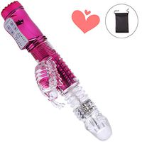 12 Strong Frequency Massager, Thrusting Massage Waterproof Desgin USB Charging Skin-Friendly Silicone, Massages All Over The Body