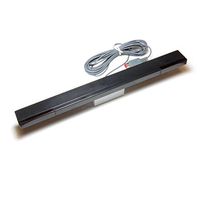 Wired Infrared Sensor Bar for Wii-U (Black)