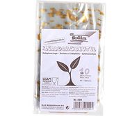 Cellophane Bags with Gold Christmas Print 10pcs - 95 x 160mm, Candy Bag, Bag Xmas, Bag Santa, Bag Holiday, Bag Gift, Folia Bringmann