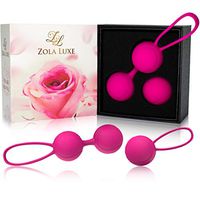 Kegel Excercise Weights 3 in 1 Set + TRAINING MANUAL Tightening Balls for Beginners Bladder Control Incontinence Strengthen Pelvic Floor Pregnancy Postpartum Recovery - Ben Wa Balls for Women