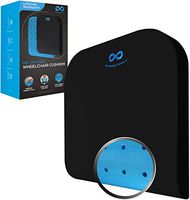 Everlasting Comfort Pure Memory Foam Wheelchair Seat Cushion - Gel Infused and Ventilated - Designed for Hip and Tailbone Pain - Fits Office Chairs - Sciatica and Back Pain Relief