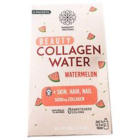 Harmony Proteins Beauty Collagen Powder Drink Mix 1.26 Oz! Infused with Natural Fruit Essence! Non-GMO, Gluten Free, No Sweeteners and No Artificial Colors! Choose Your Flavor! (Watermelon)