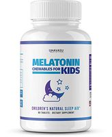 Havasu Nutrition Melatonin Chewable for Kids with Melatonin & Vitamin D, Valerian Root, and Chamomile Designed for Healthy Sleep Cycle, 60 Chewables