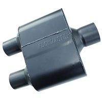 Flowmaster 8425152 Super 10 Muffler 409S - 2.50 Center IN / 2.25 Dual OUT - Aggressive Sound by Flowmaster
