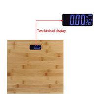 iTLOTL Home Upscale Wooden Scales/Bathroom Scales Maximum Weight 400 Pounds