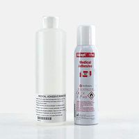 Hollister Adapt Medical Adhesive Spray HOL7730 3.8 oz and Adhesive Remover 12 oz Bottle Breast Forms (Combo)