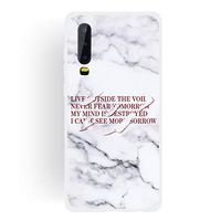 JUNXI Phone case Phone Cover Maxim Scrub Semi-Transparent TPU Marble Phone Case for Huawei P30 Smooth Feeling