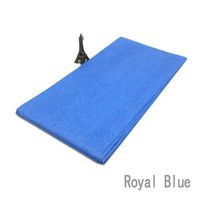 49 * 49cm Tissue Paper Floral Wrapping Paper Flower 10pcs/Lot Home Decoration Festive & Party Wedding DIY Gift Packing Supplies (Royal Blue)