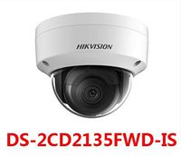 Hikvision 3MP IP Camera DS-2CD2135FWD-IS Ultra-Low Light Network Dome Camera 2.8mm fixed lens H.265+ IP67 Outdoor Security Surveillance Camera English Version