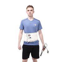 ALPHAY Pain Relieve Waist Posture Lumbar Decompression Spinal Air Traction Belt with CE & FDA Approved(XL,White)