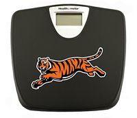 Black Finish Digital Scale Featuring Your Favorite Football Team Logo (Bengals Tiger)