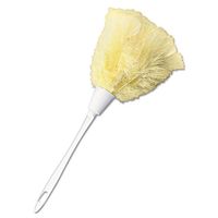UNISAN 12DC Turkey Feather Duster, 7-Inch Handle