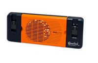 Connectland CL-NBK68003 Baby Size Notebook Cooler Pad for 7-Inch to 15-Inch Laptop with Fan (Orange)