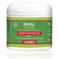 Certified Organic Hemp Oil Pain Relief Cream - Natural Hemp Extract Cream for Arthritis, Back/Neck/Joint Pain Relief - Efficient Inflammation Cream - Made in USA - FDA Registered (2 oz)