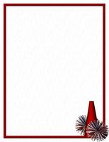 Cheerleader Stationery Printer Paper 26 Sheets