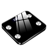 2 Color Household Intelligent Body Fat Scale Floor Scientific Smart Electronic Balance Scale Weighing Scales Electronic Scales,Black