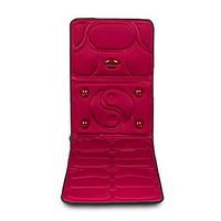 Binglinghua Electric Massage Mattress Cervical Massage Neck Back Legs Massager for Full-Body Home Use Massage Cushion Equipment (red)