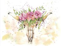 Country cards, Blank Artistic Watercolor Cards, with Envelopes - Easter Celebration!