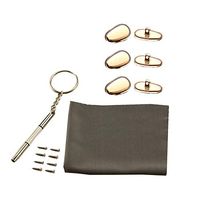 3 Pairs of Non-Slip Nose Pads,Screws and Repair Tools