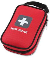 First Aid Kit – 100 Pieces – Bag. Packed with Hospital Grade Medical Supplies for Emergency and Survival situations. Ideal for The Car, Camping, Hiking, Travel, Office, Sports, Pets, Hunting, Home