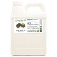GreenHealth Olive Kernel Oil - 32 fl oz (946 ml) Plastic Jug w/Cap - 100% Pure Carrier Oil
